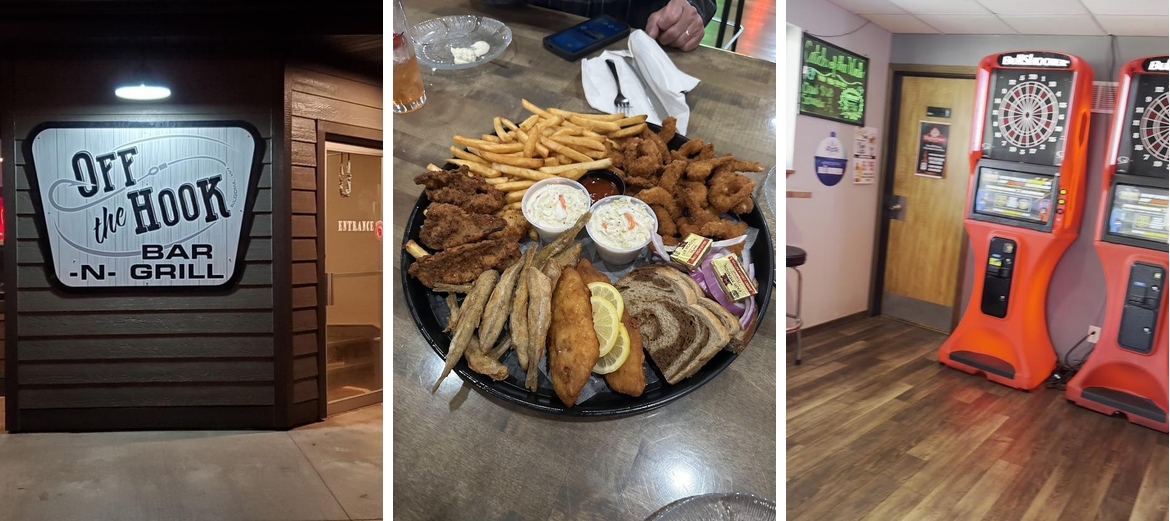 Off The Hook Bar-n-Grill Menu